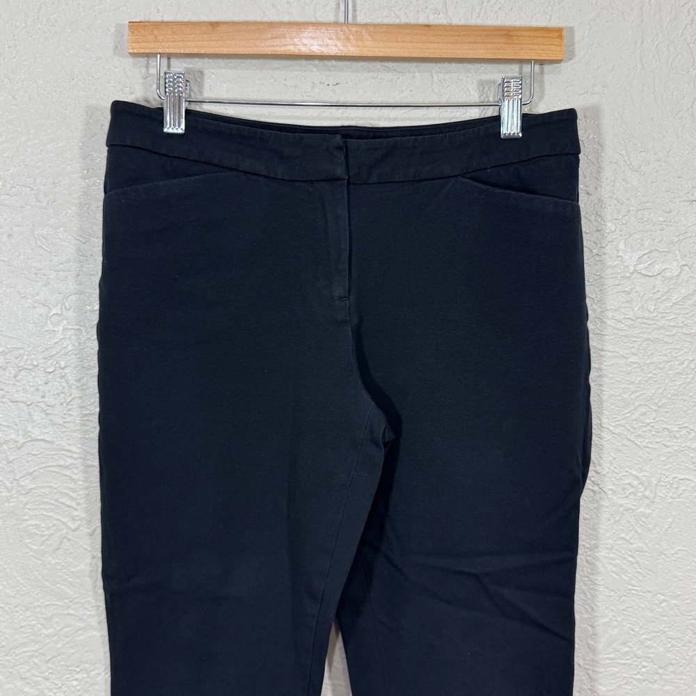 Halogen Cropped Dress Pants Trousers 8 Capri Stretch Minimalist Career Business - Picture 2 of 11